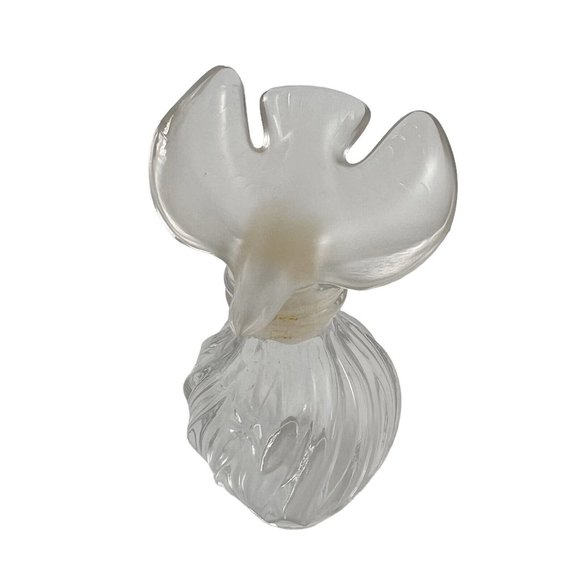 L'Air du Temps Lalique Glass Bottle & Doves Nina Ricci Made in France Lair - Picture 7 of 8